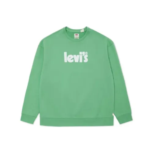 Levis Зеленый Мужской Свитшот