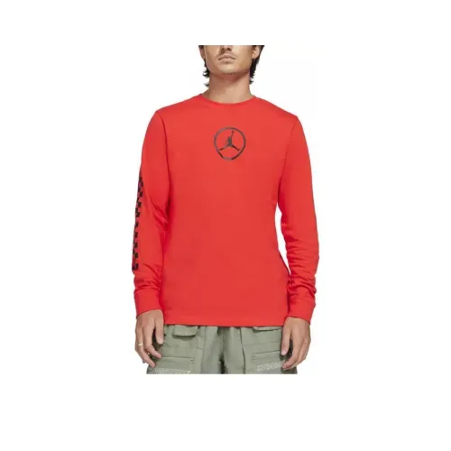 Джордан Темно-красный Мужская T-рубашка