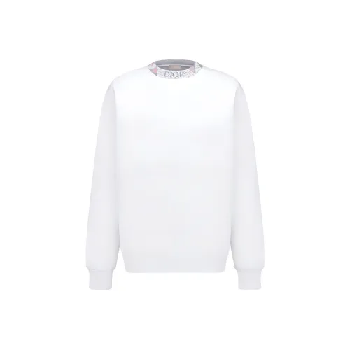 DIOR Белый Мужской Свитшот