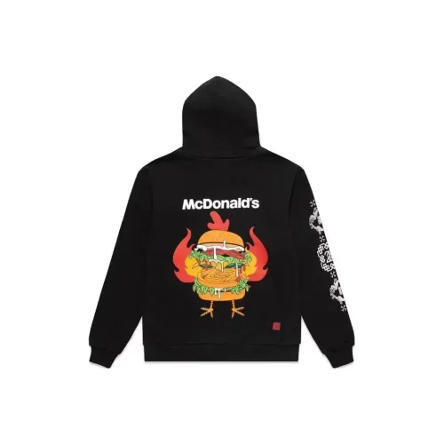 Clot X McDonald's Черный Унисекс Свитшоты