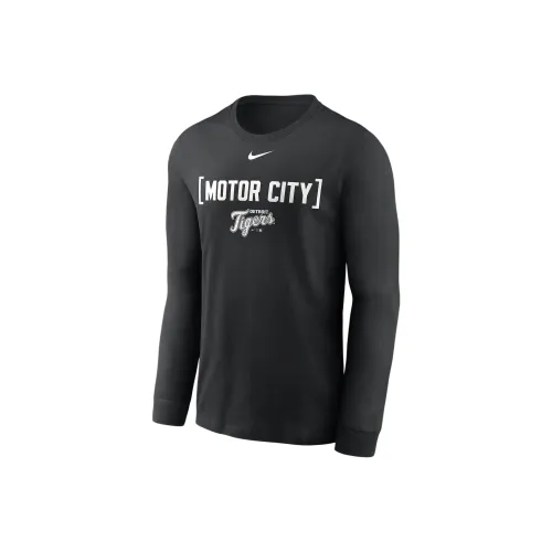 nike Detroit Tigers MLB Модная футболка мужская черная