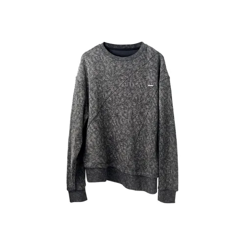 HUANXIANGZHE Черный Унисекс Свитшоты