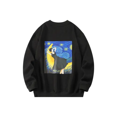 Hepburn Cat Унисекс Свитшоты