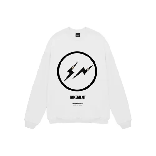 Ori Frederiqo Свитшот Унисекс Белый