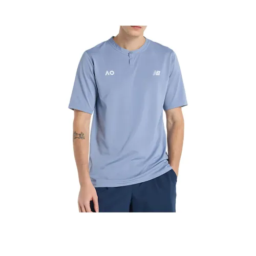 New Balance Tournament Top T Рубашка Мужская Синяя