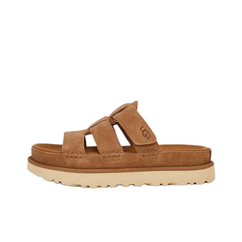UGG Слипоны Каштановые Женские