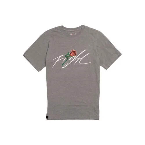 Джордан Серый Мужской T-Рубашки