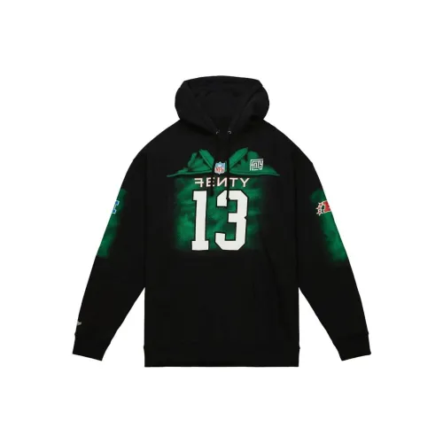 Mitchell Ness Mitchell & Ness x Fenty Черные Мужские Толстовки