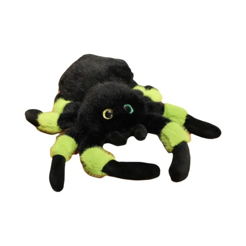 AOLETU Необычный Реалистичный Черный Паук Кукла Подвеска Плюшевая Кукла Высота 18 см 16 см 28 см 12 см 20 см