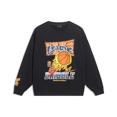 LINING Sports Life Collection Черный Унисекс Толстовки