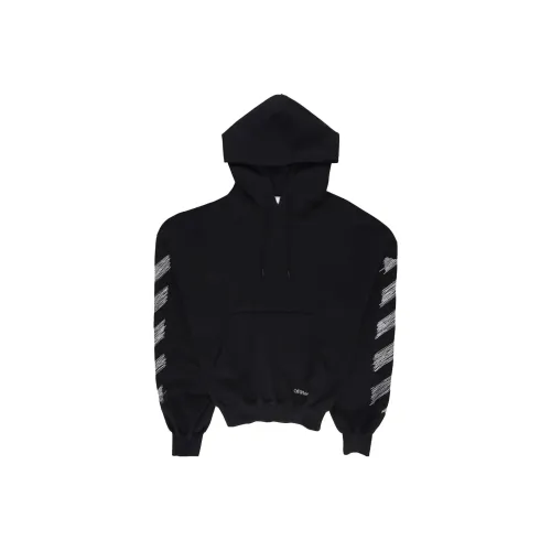 Off Белый Черный Мужские Толстовки