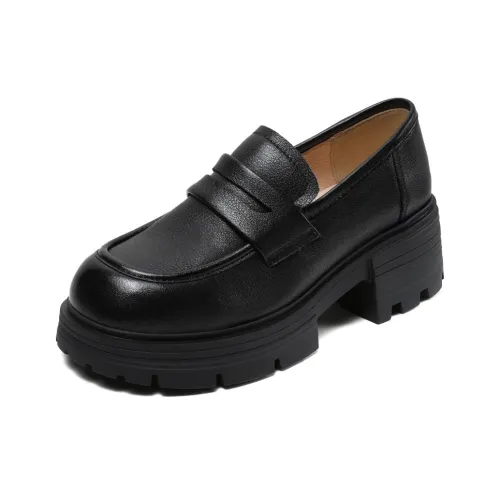 Devanro Лоферы 5,0 см Женские Черные