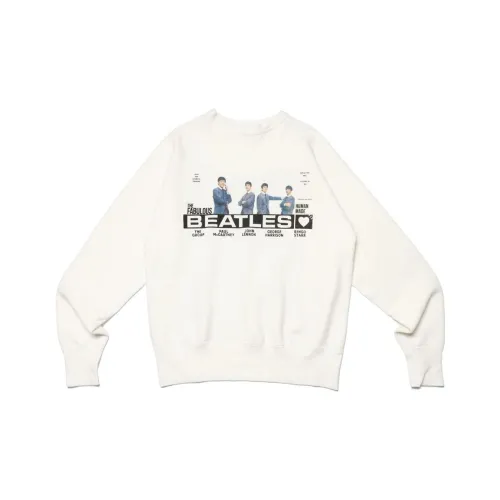 HUMAN MADE SS23 Белый Унисекс Свитшоты