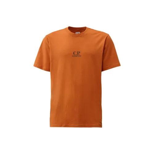 C.P.Company FW24 T-Shirt Мужской Mumbai Коричневый