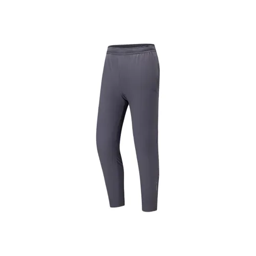 CHAOJIANTA Вязаные тренировочные брюки мужские цвет железно-рудный серый