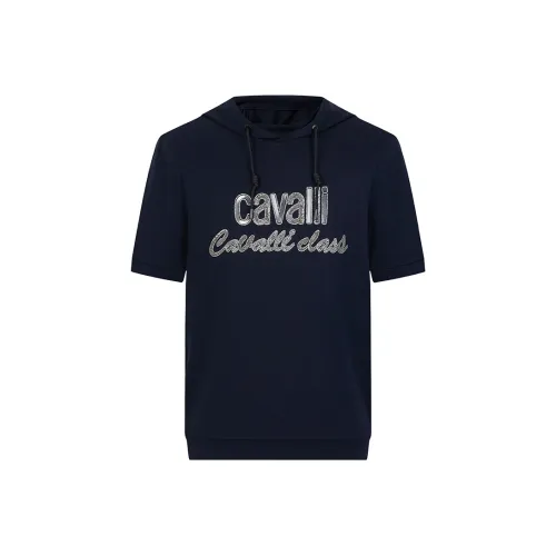 Cavalli Class Толстовка Мужская Темно-Синяя