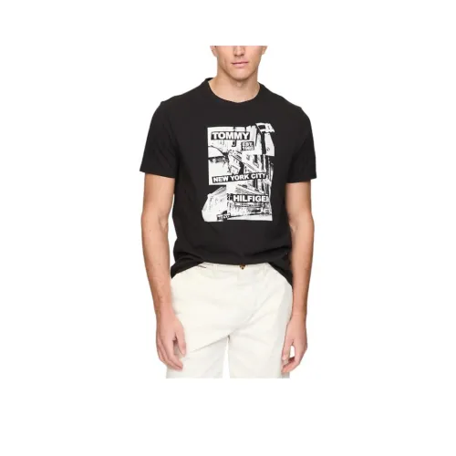 Tommy Hilfiger T-Shirt Мужской Черный