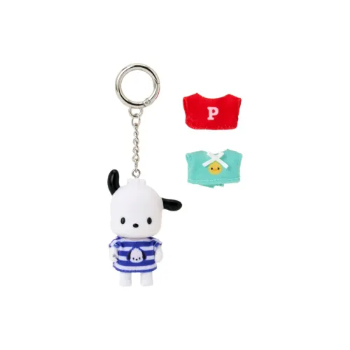 Санрио Покаччо Платье UP Collection Брелок с Заменяемой Одеждой Включено Куклы Плюшевый Брелок 6,5 см Высота