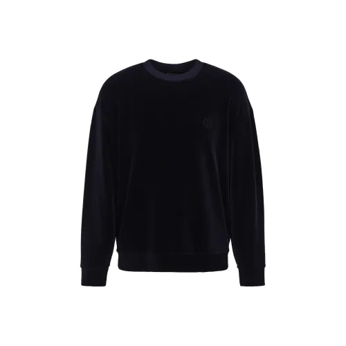 GIORGIO ARMANI Синий Мужской Свитшот