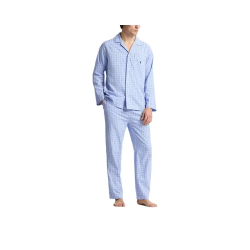 Polo Ralph Lauren Pajama Set Мужской Светло-Синий