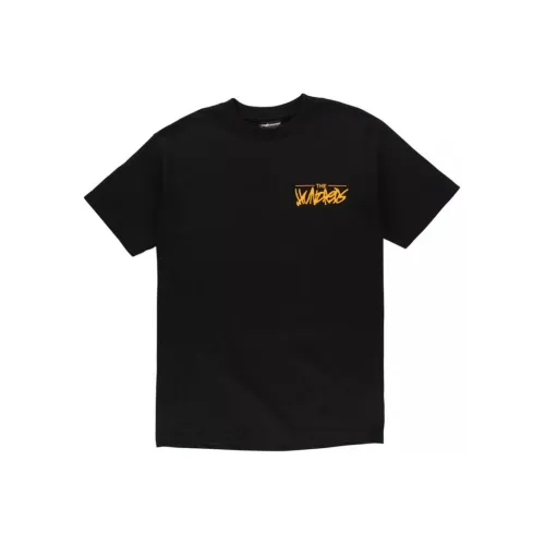 The Hundreds Черные Мужские T-Рубашки