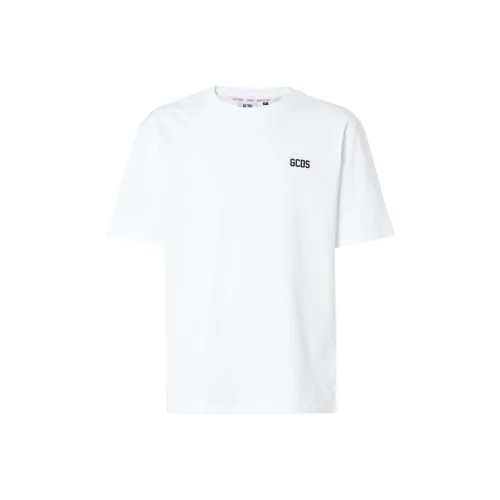 GCDS Белая Мужская T-Рубашка