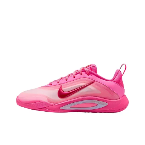 Nike A'One Детские баскетбольные кроссовки Low Топ Розовый Унисекс