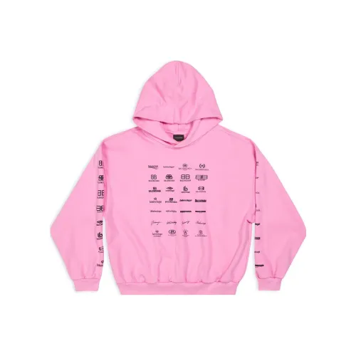 BALENCIAGA Розовый Унисекс Свитшоты