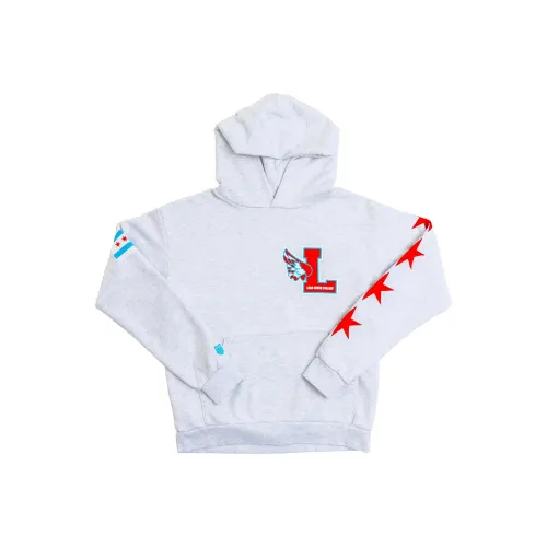 KSWISS Leaders X K SWISS Warm Up Hoodie Sweatshirt Men's Photinia Gray