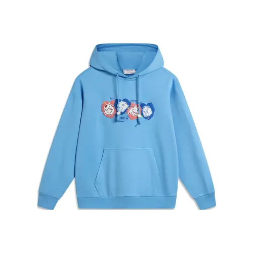 LINING Sports Life Collection Синьцзян Синий Унисекс Толстовки