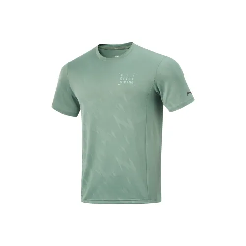 LINING RUNNING Collection Т-Рубашка Мужская Озерный Зеленый