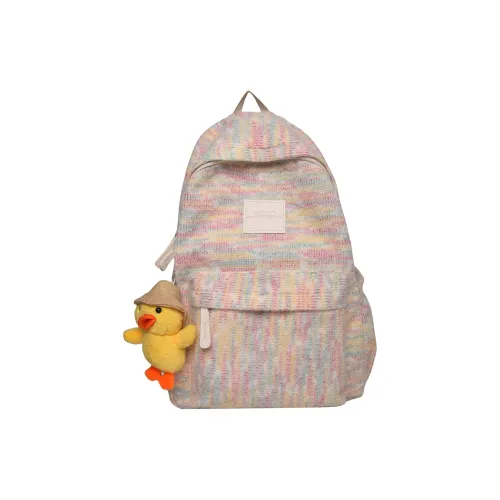 MINIPUDING Плюшевый рюкзак женский многоцветный