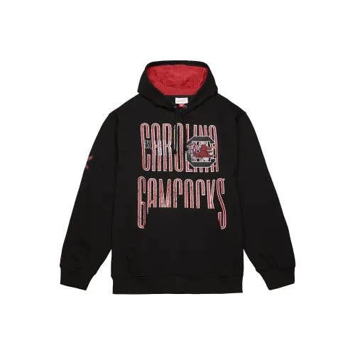 MITCHELL NESS Команда OG Флис Толстовка Университет OF South Carolina Толстовка Мужской Черный