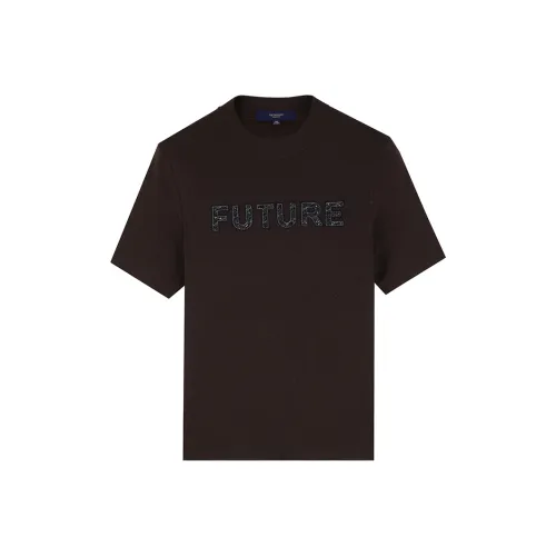 DIDIBOY T-Рубашка Мужская Красный Кофейный