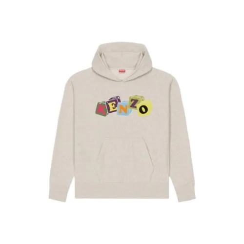 KENZO Свитшот Мужской Светло-Серый