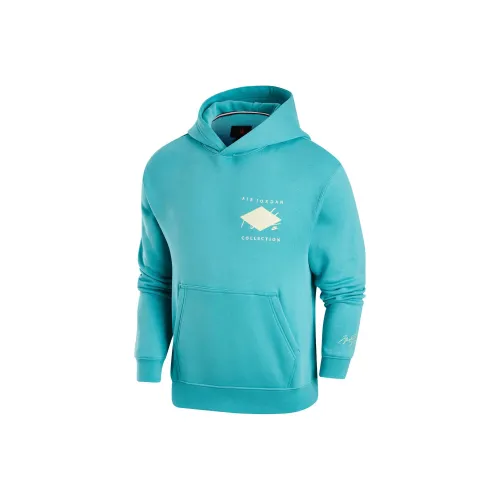 JORDAN Duck Turquoise Men's Sweatshirts Джордан Утка Бирюзовый Мужские Свитшоты