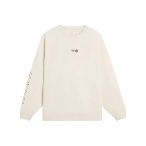 LiNing Sports Life Collection Толстовка Унисекс Ледяной Белый