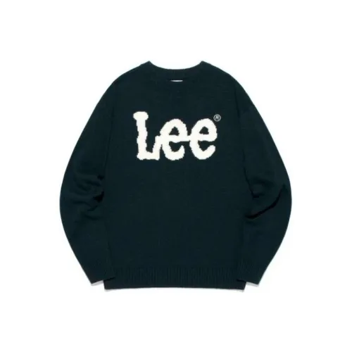 Lee совместный модель FW23 Толстовка Унисекс Темно-зеленый