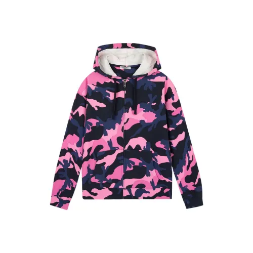 Valentino Толстовка Мужская Камуфляж Розовый