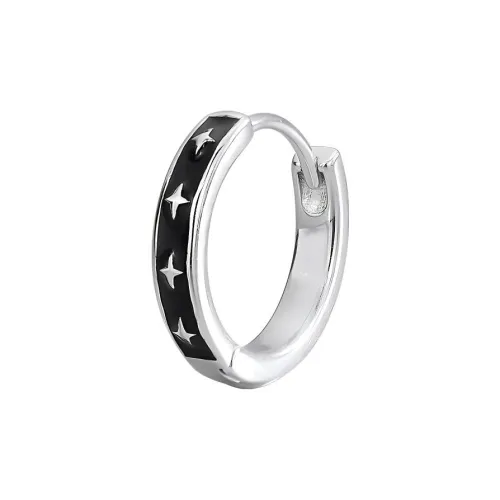 HAZYOU Мужские серьги из сплава