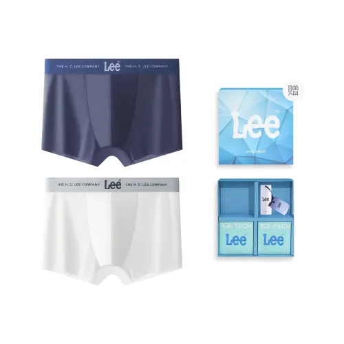 Lee SS23 Ice Series Лето Трусы Подарочная Коробка Мужской 2 Упаковки