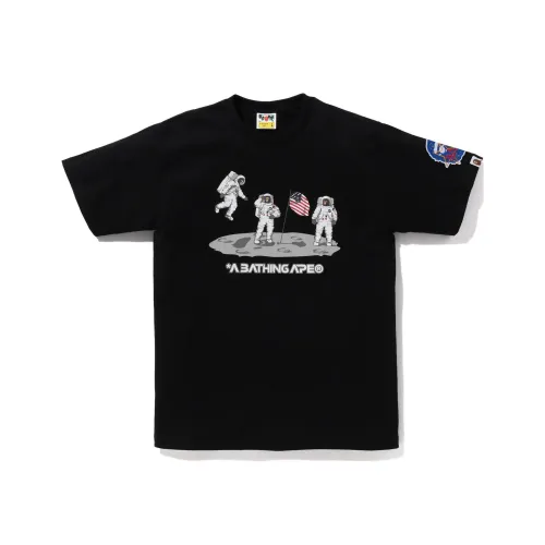 A BATHING APE Moon series T-Shirt Унисекс