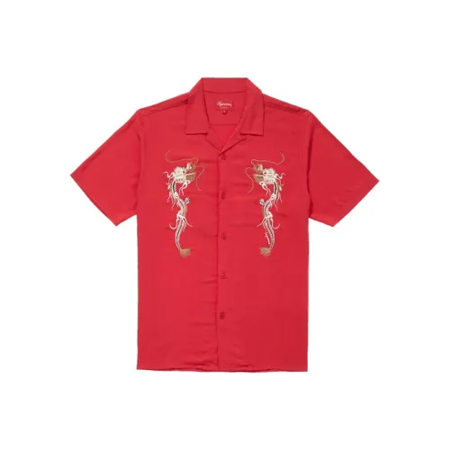 Supreme FW18 Унисекс Рубашки