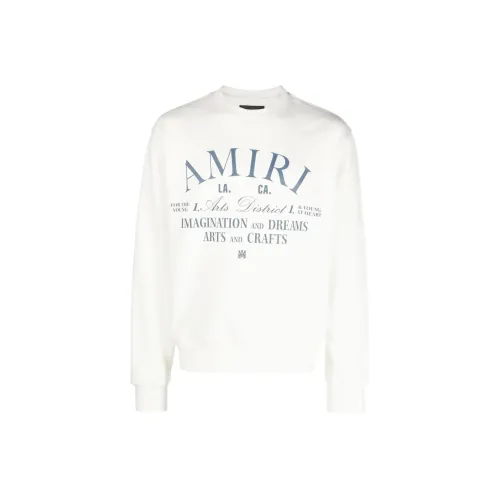 AMIRI Белый Мужской Свитшот