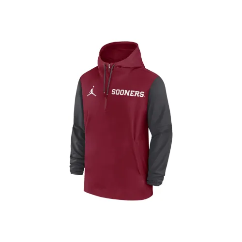 nike CollegeOklahoma Американский Свитшот Мужской Темно-красный