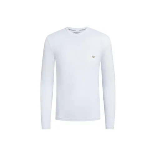 Emporio Armani FW24 T Рубашка Мужская Белая