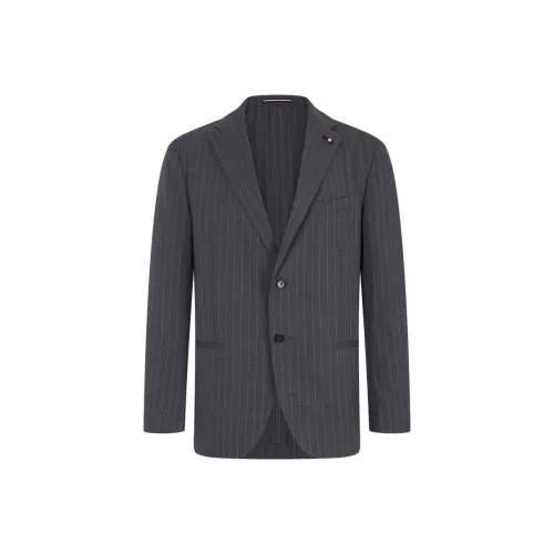 Tommy Hilfiger Бизнес-костюм мужской темно-серый 030