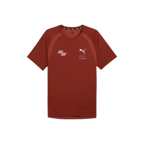 PUMA HYROX TriblendDRYCELL FW24 Тренировки T-рубашка Мужская MARS Красный