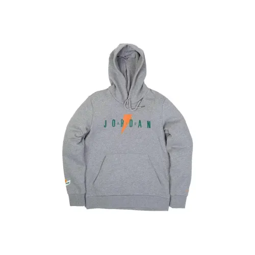 Джордан MIKE Серый Мужской Свитшот