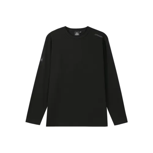 SPYDER Мужские черные футболки